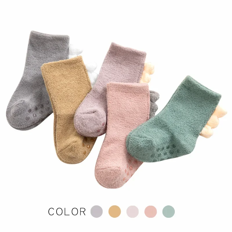 Baby Dinosaur Socks – Warm & Soft - Image 2