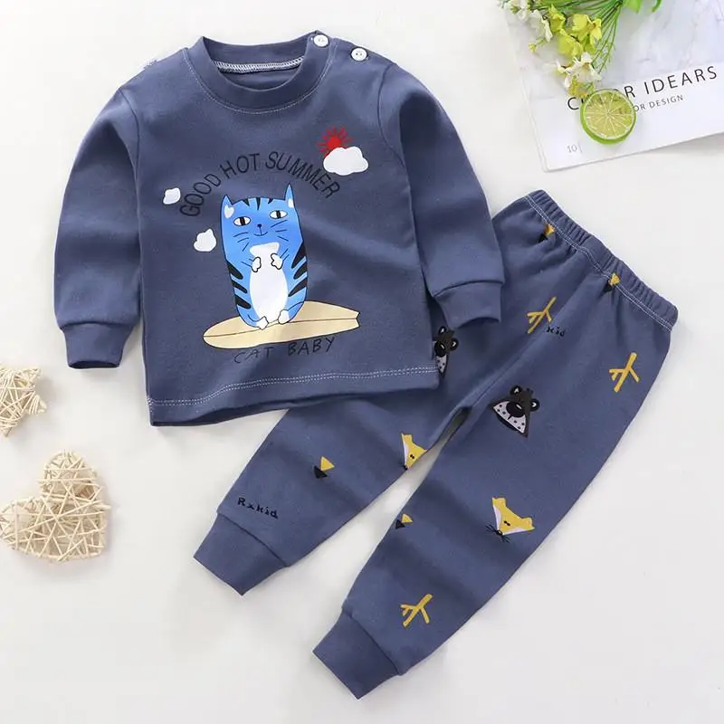 Toddler Cartoon Pajama Suit – Autumn Outfits 1-4Y - Image 5