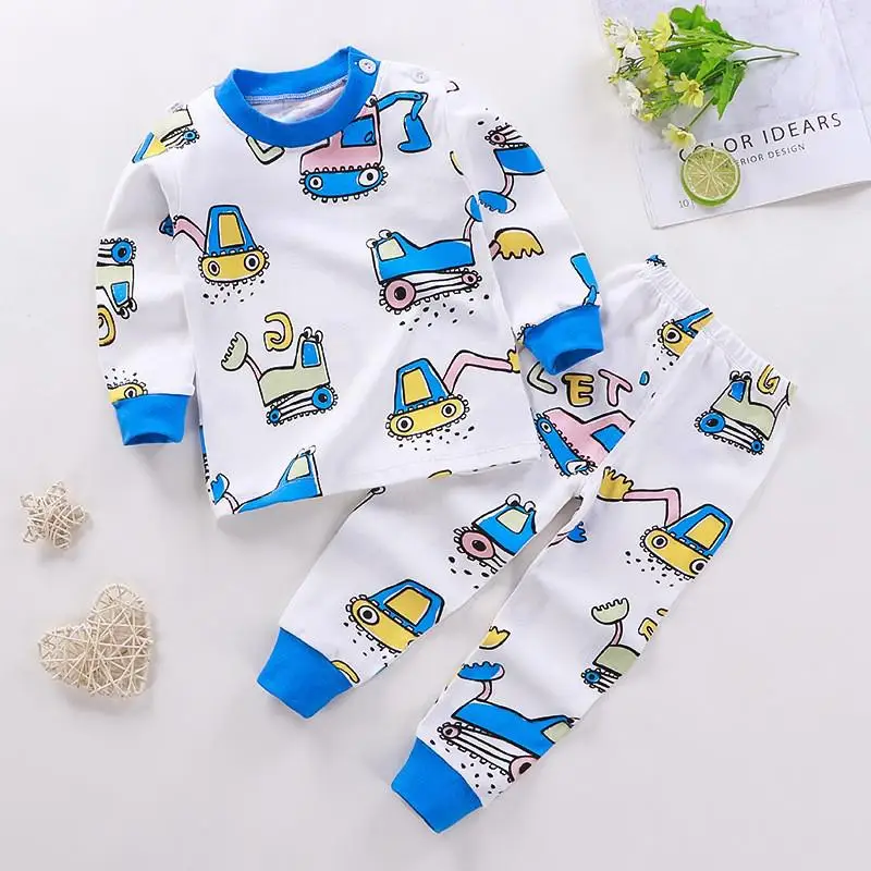 Toddler Cartoon Pajama Suit – Autumn Outfits 1-4Y - Image 7