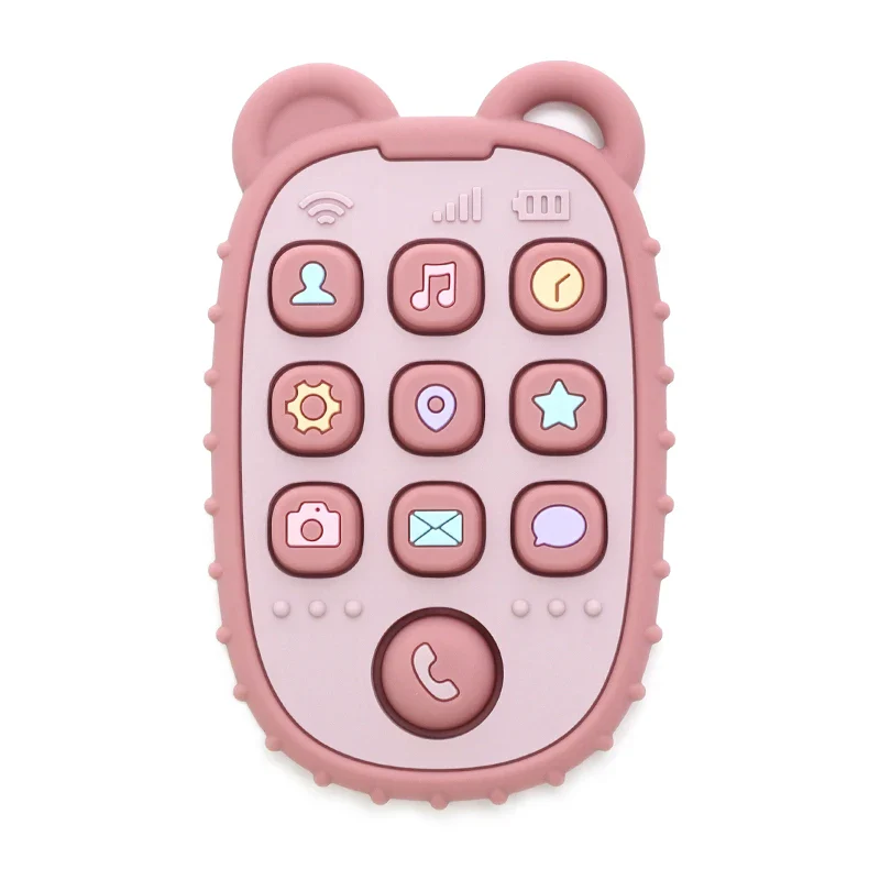 Baby Phone Shape Teether – Fun Silicone Chew & Soothe Toy - Image 12
