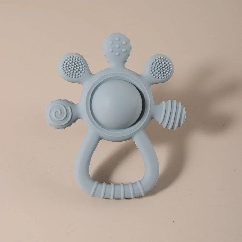 Baby Bunny Palm Rattle Teether – Safe Soothing Chew Toy - Image 8