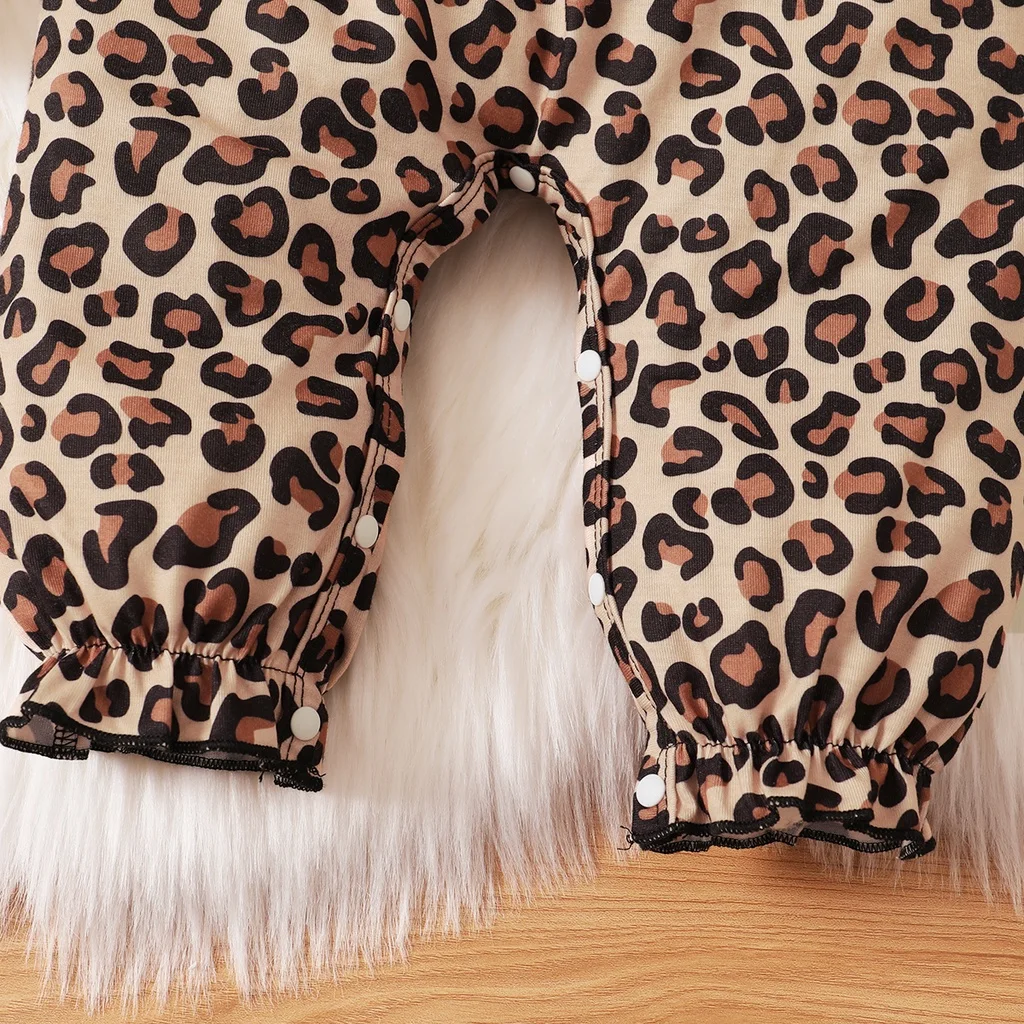 Leopard Bodysuit Set – Adorable Girl Outfit - Image 5