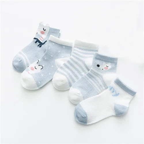 Baby Socks – Soft Cotton Comfort 5-Pack - Image 20