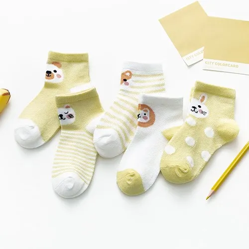 Baby Socks – Soft Cotton Comfort 5-Pack - Image 7