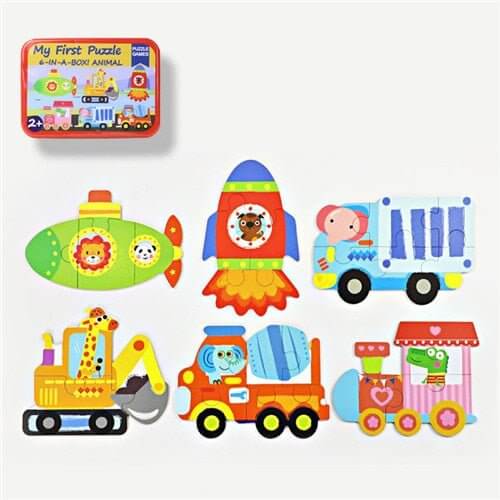 Baby 3D Animals Puzzle Iron Box - Image 11