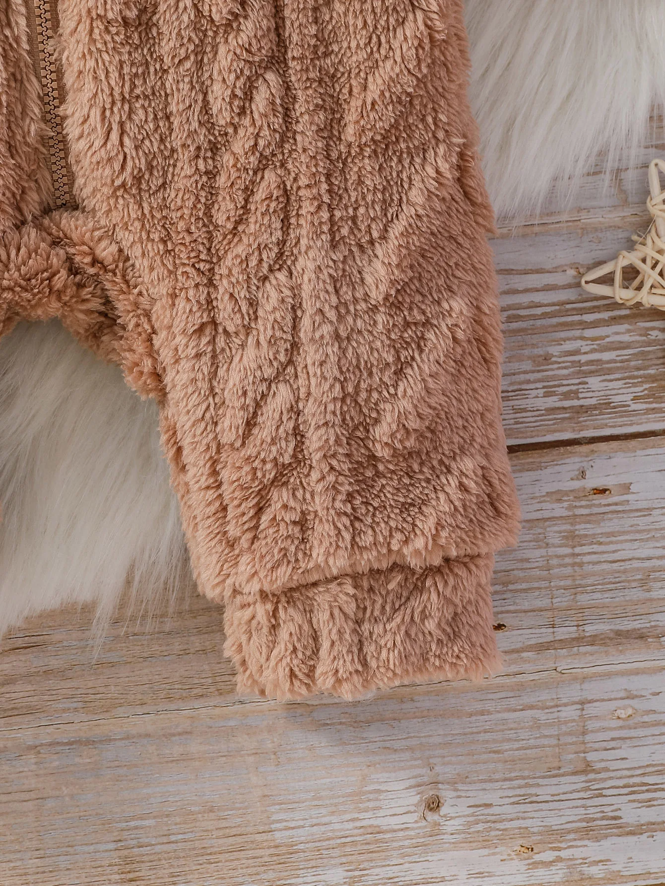 Baby Boys Winter Hooded Jumpsuit – Warm Cozy Comfort - Image 5