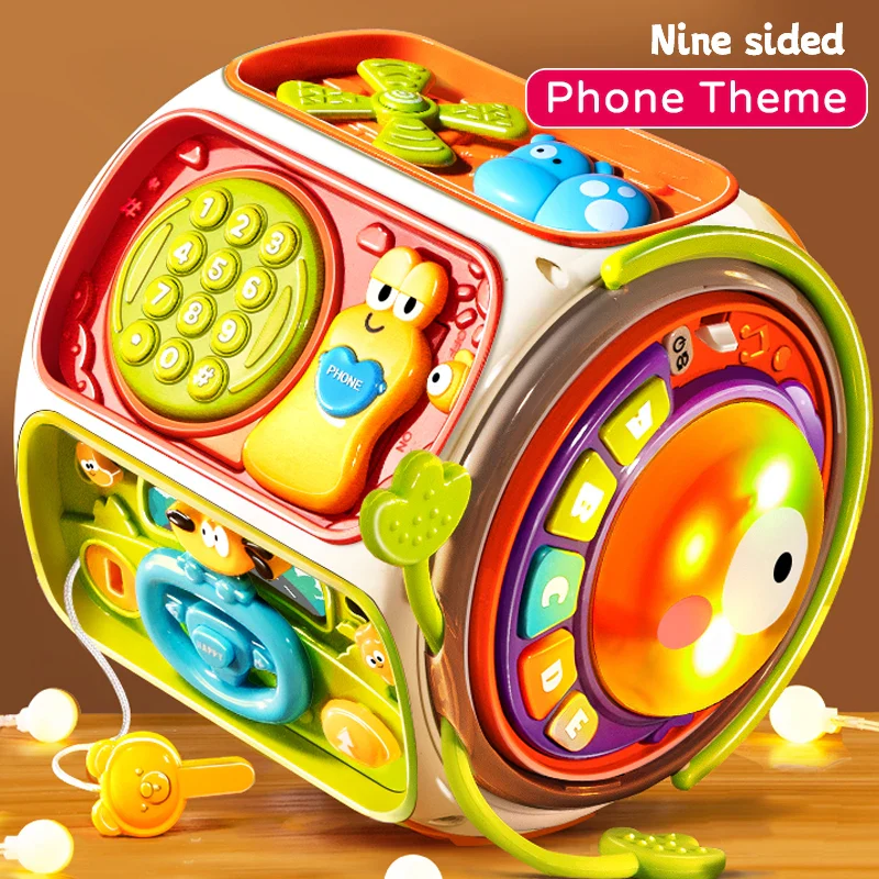 Baby Cell Phone Toy – Music Speaker with Sound, Light & Educational Features - Image 8