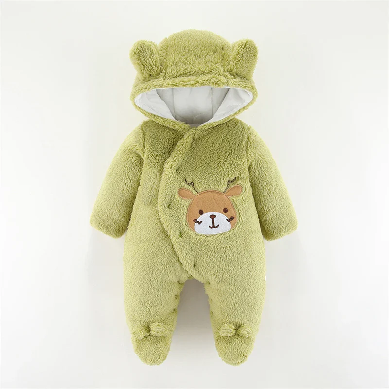 Baby Christmas Elk Romper – Cosy Holiday Jumpsuit - Image 5