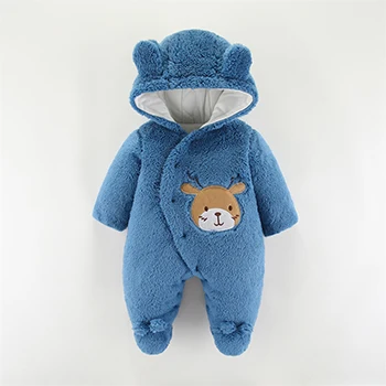 Baby Christmas Elk Romper – Cosy Holiday Jumpsuit - Image 9