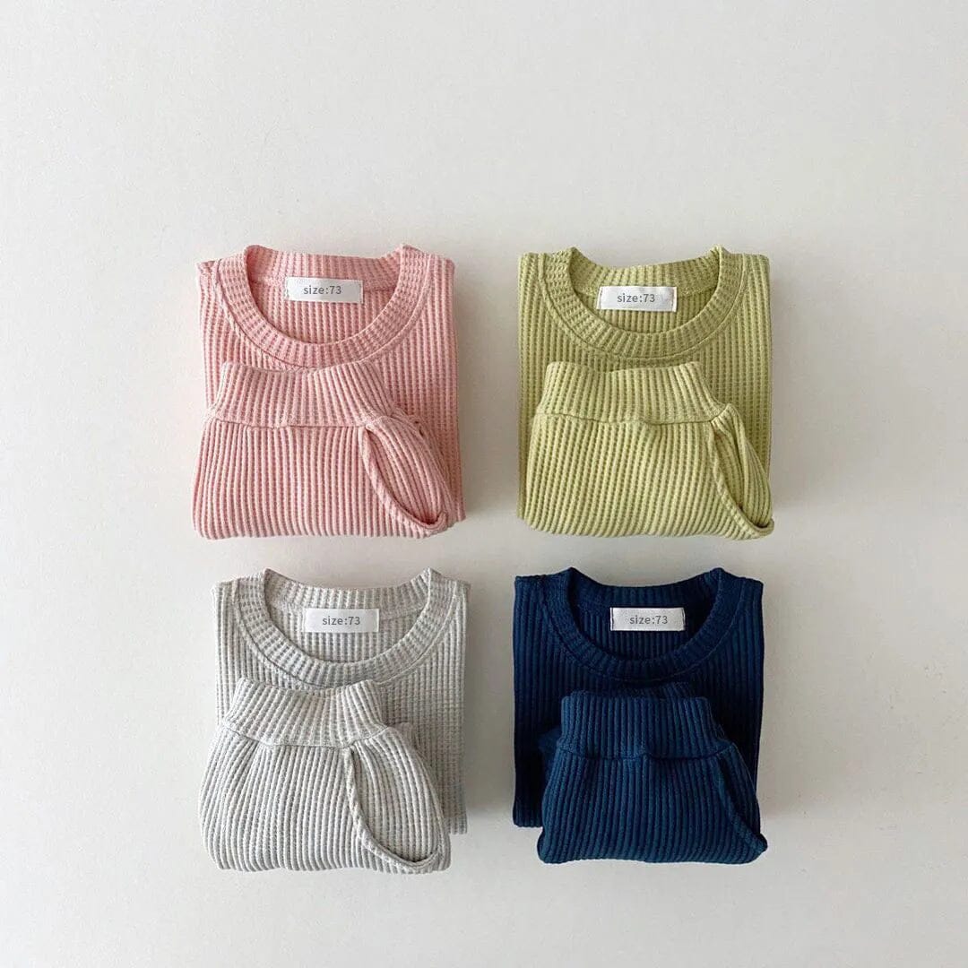 Baby Cotton Tracksuit Pullover Set - Image 12