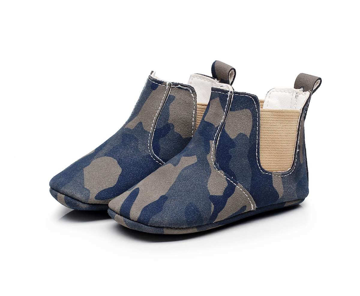 Baby Elastic PU Leather Boots - Image 11