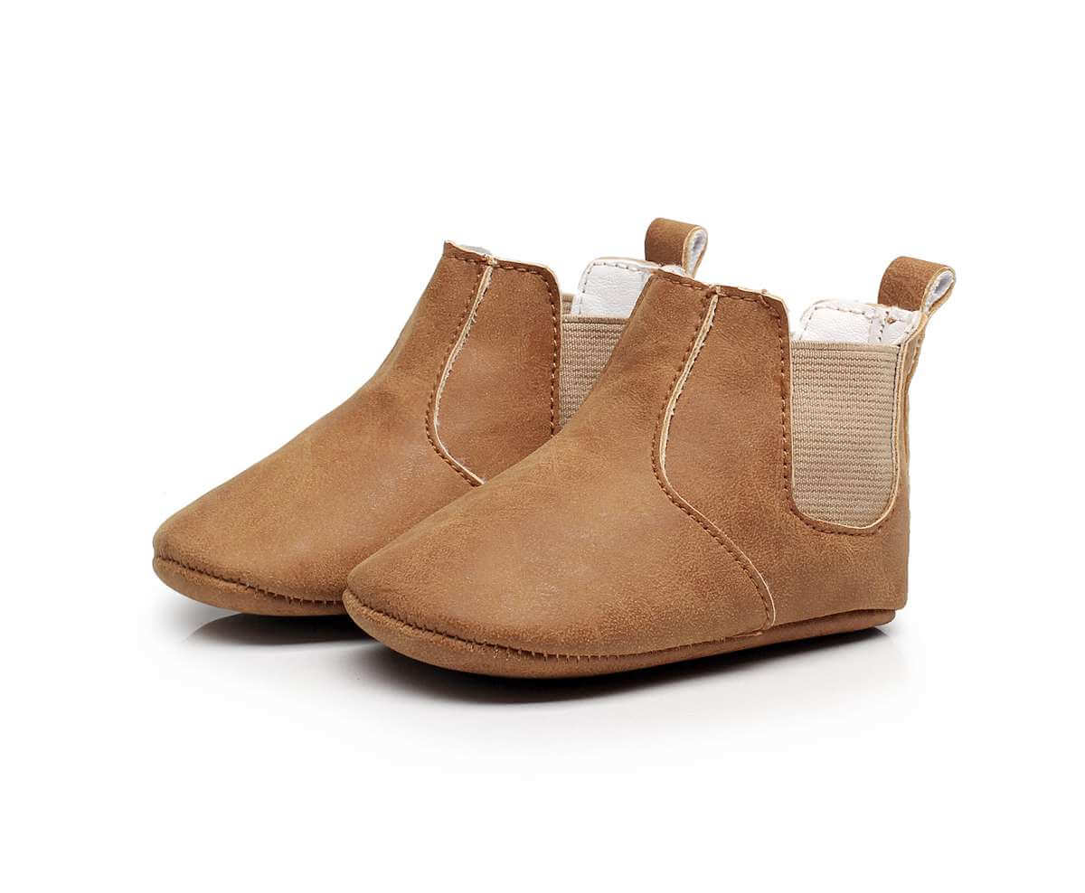 Baby Elastic PU Leather Boots - Image 2