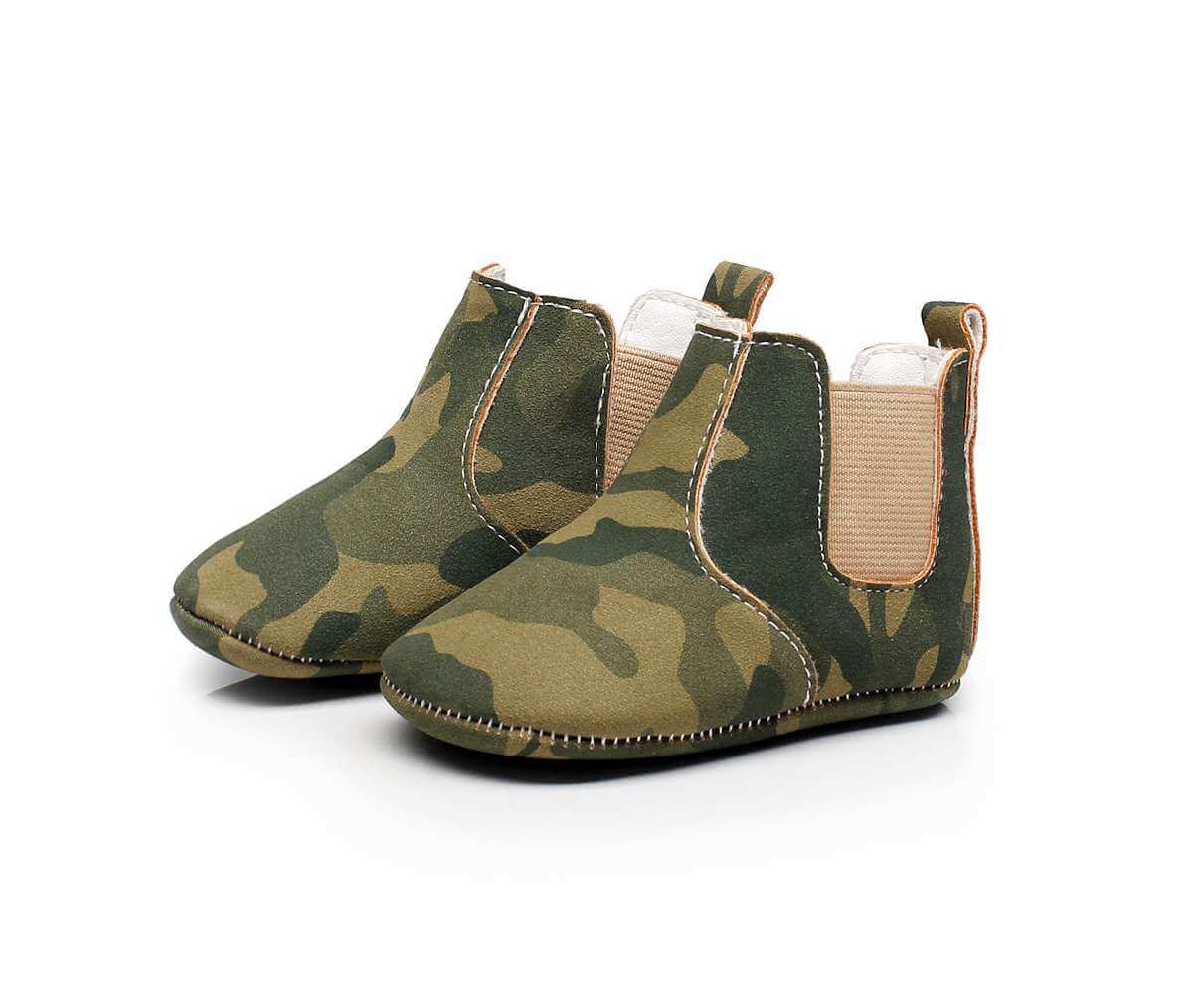 Baby Elastic PU Leather Boots - Image 4