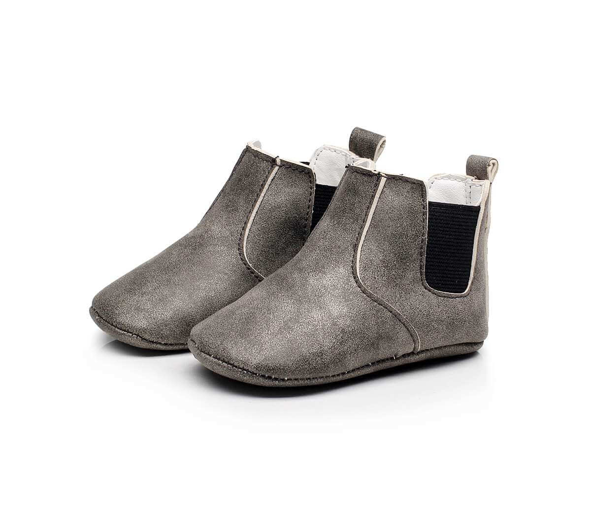 Baby Elastic PU Leather Boots - Image 6
