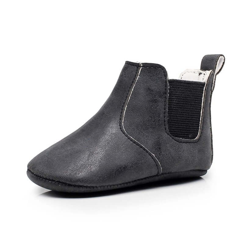 Baby Elastic PU Leather Boots - Image 7