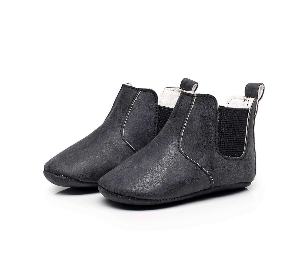 Baby Elastic PU Leather Boots - Image 9