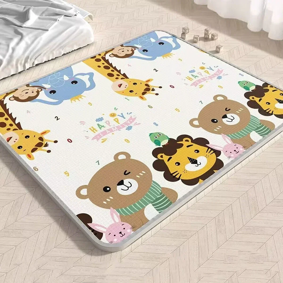 Baby Activity Play Mat – Thick Cushioned Safety Rug - Image 10