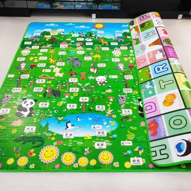 Baby Activity Play Mat – Thick Cushioned Safety Rug - Image 11