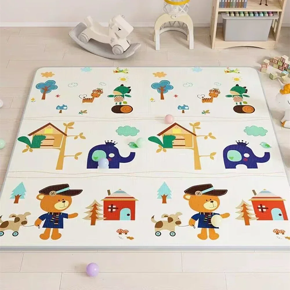 Baby Activity Play Mat – Thick Cushioned Safety Rug - Image 13