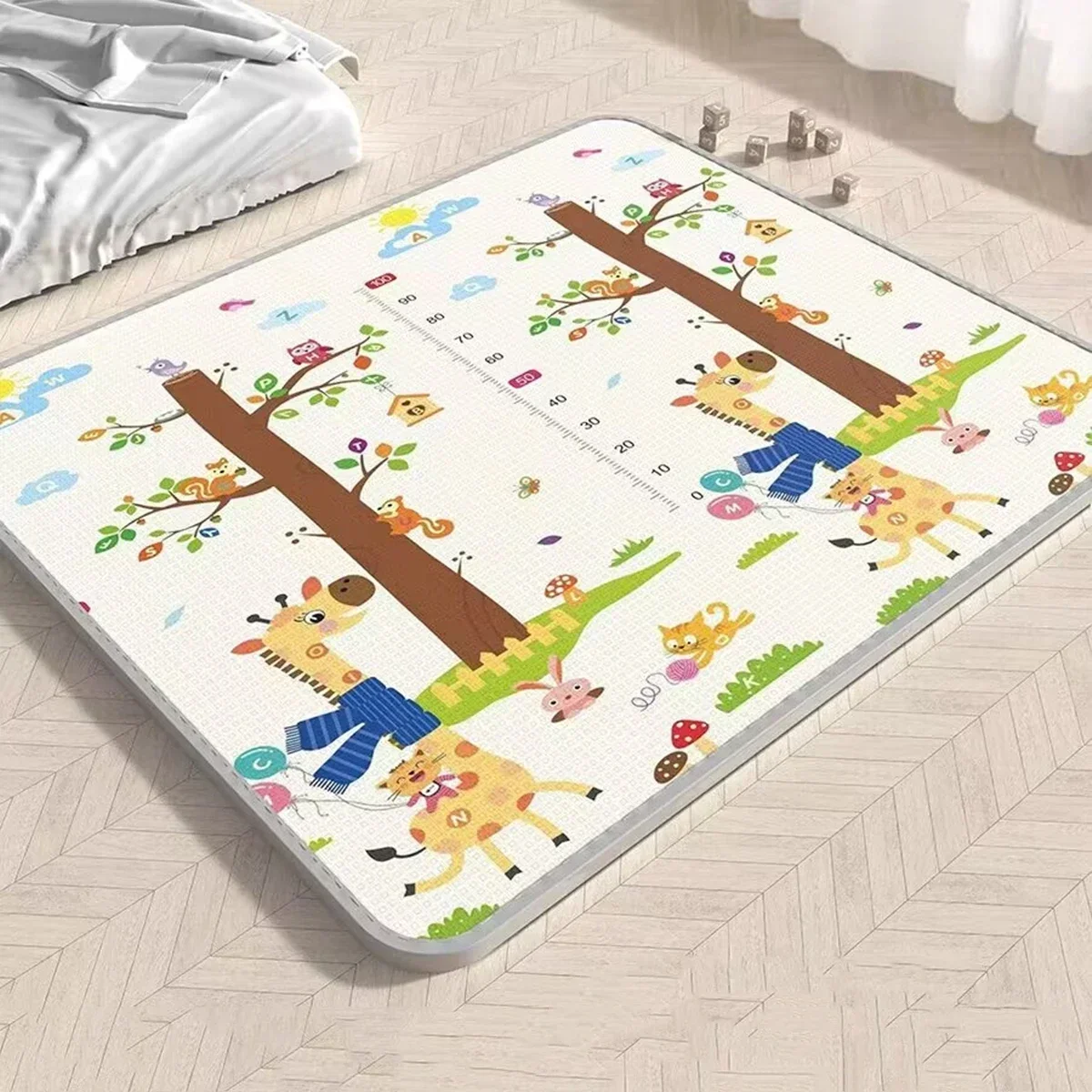 Baby Activity Play Mat – Thick Cushioned Safety Rug - Image 16