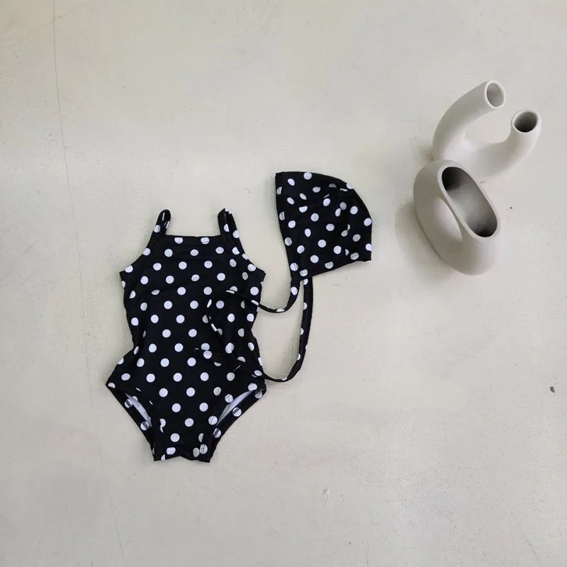Baby Girl Swimwear Set – One-Piece with Sun Hat - Image 26
