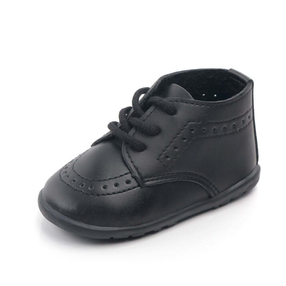Baby High Top Leather Shoes - Image 4