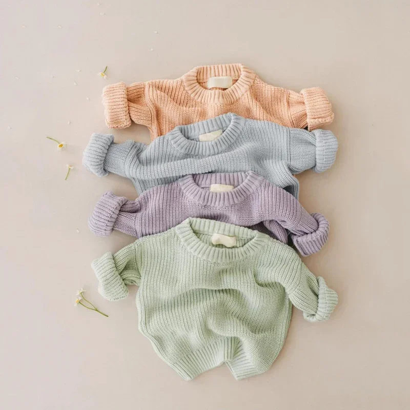Baby Knit Pullover Sweater - Image 2