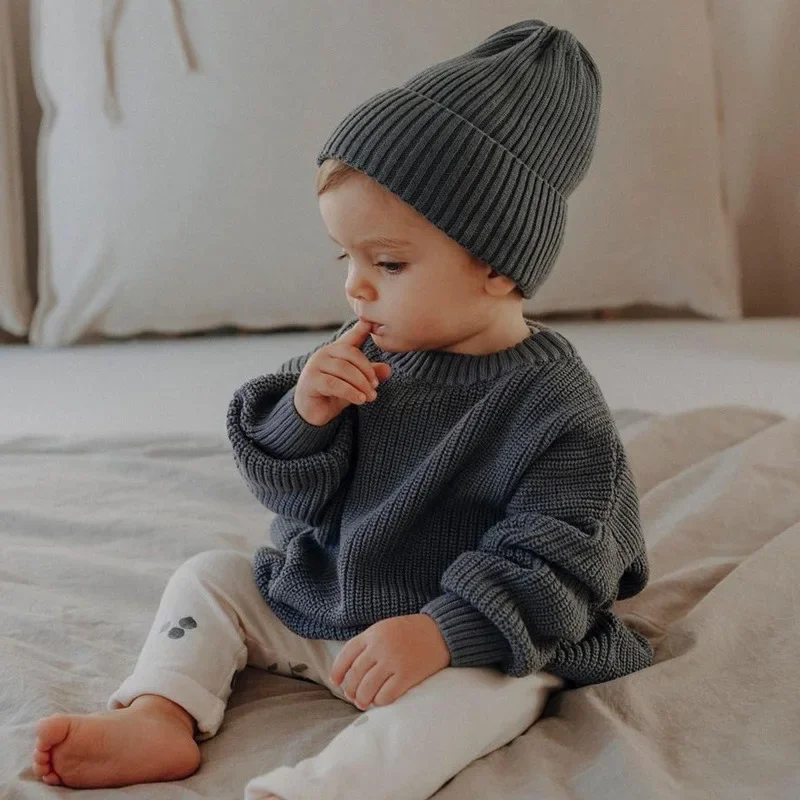 Baby Knit Pullover Sweater - Image 3