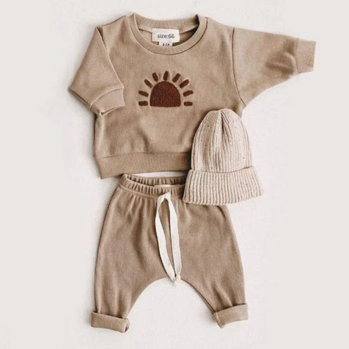 Baby Long-Sleeved Sweatshirts Pants - Image 4