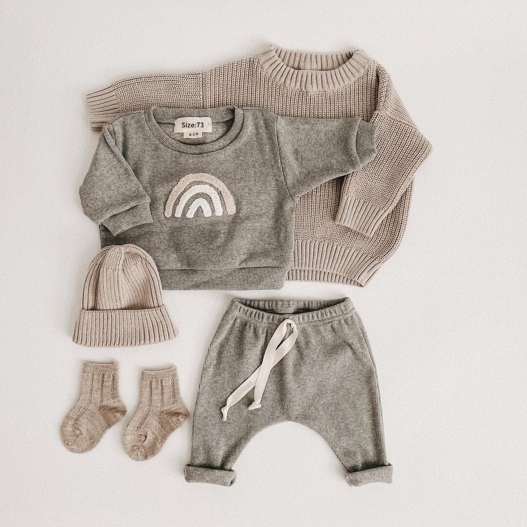 Baby Long-Sleeved Sweatshirts Pants - Image 9