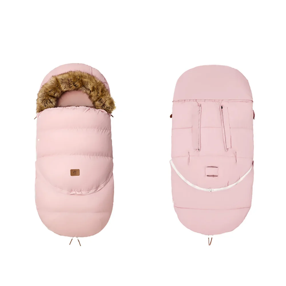 Baby Winter Pram Sleeping Bag – Removable Warm Footmuff - Image 5