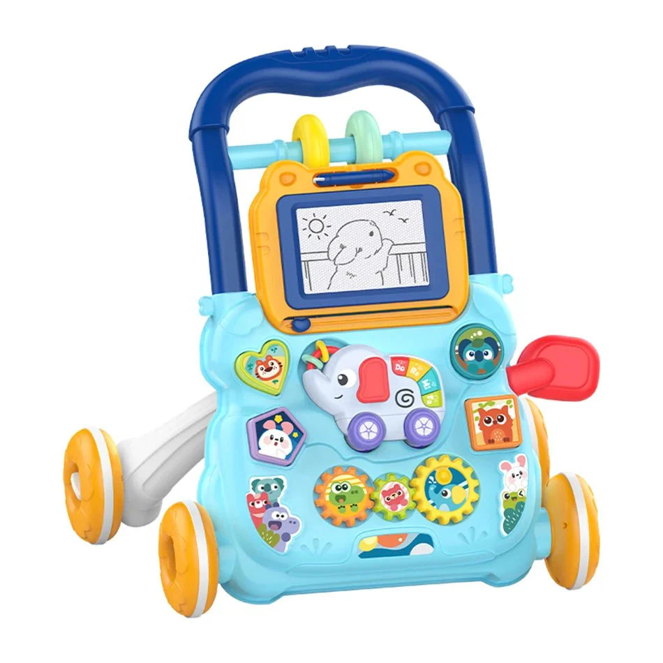 Baby Push Walker – Musical Toddler Learning Walker with Drawing Board - Image 5