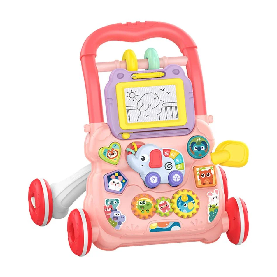 Baby Push Walker – Musical Toddler Learning Walker with Drawing Board - Image 7