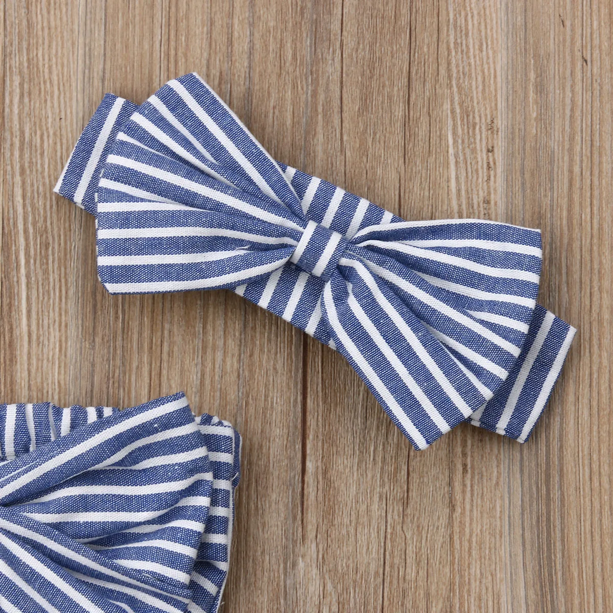 Baby Girl Summer Romper – Adorable Stripe Design - Image 3