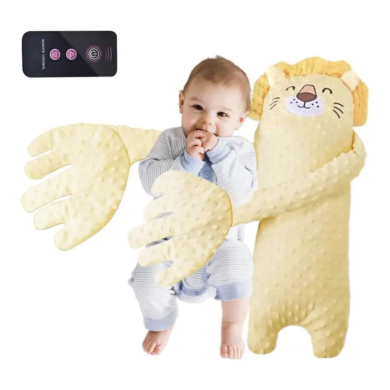 Soothing Bear Baby Sleep Pillow with Remote - Image 3