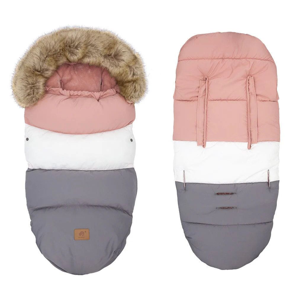 Baby Sleeping Removable Fur Collar Sleep Sack - Image 3