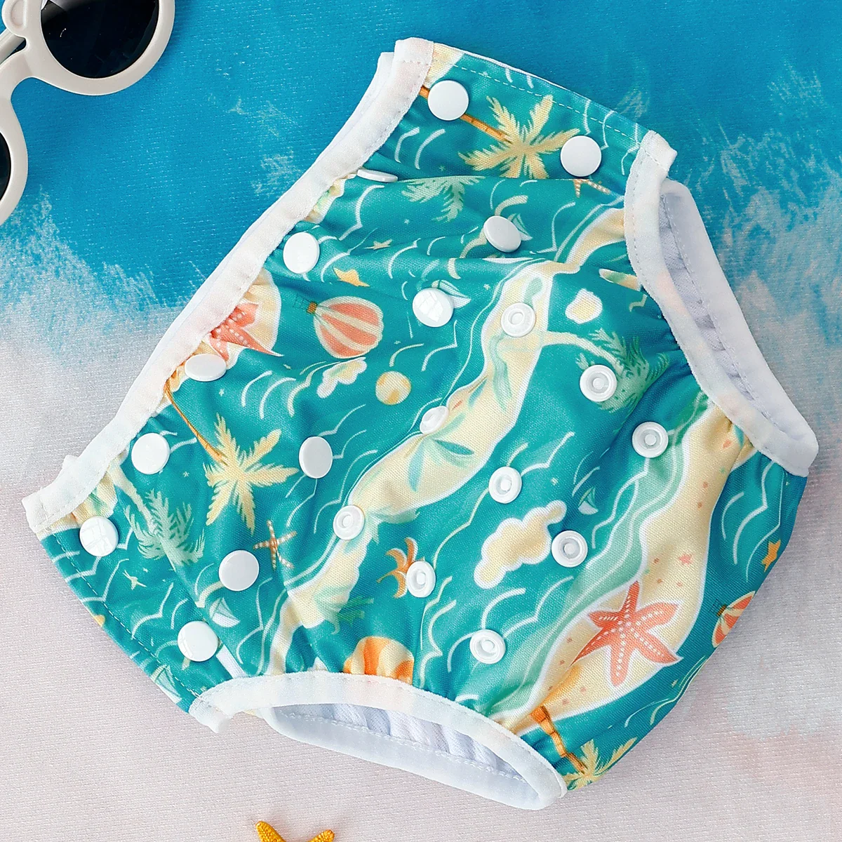 Baby Swim Diapers – Washable & Adjustable Fit - Image 16