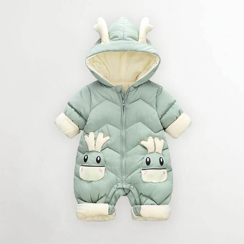 Baby Thick Winter Jumpsuit - Image 2
