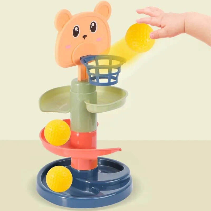 Baby Toy Montessori Track Rolling - Image 2