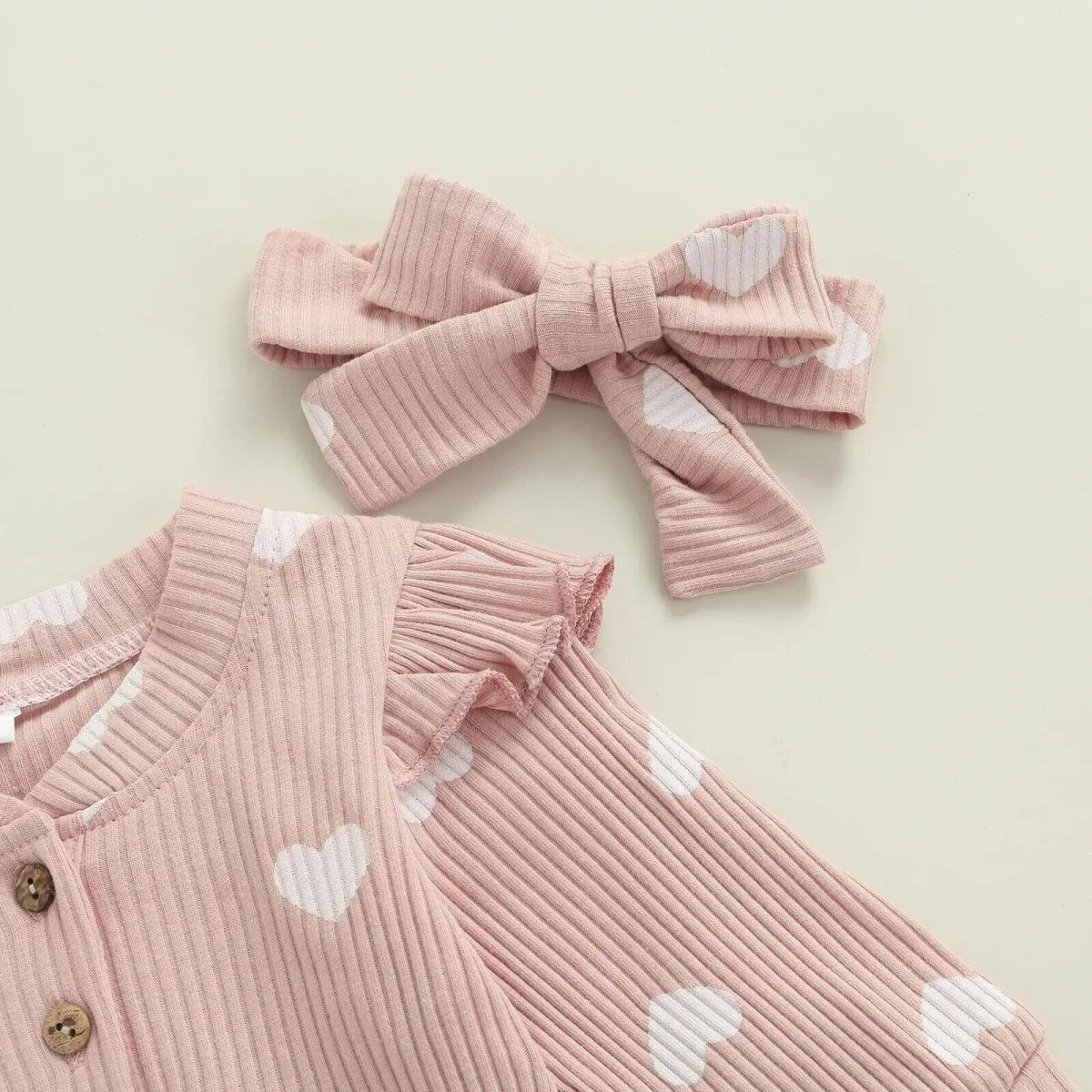 Baby Valentine's Day Jumpsuit - Image 8