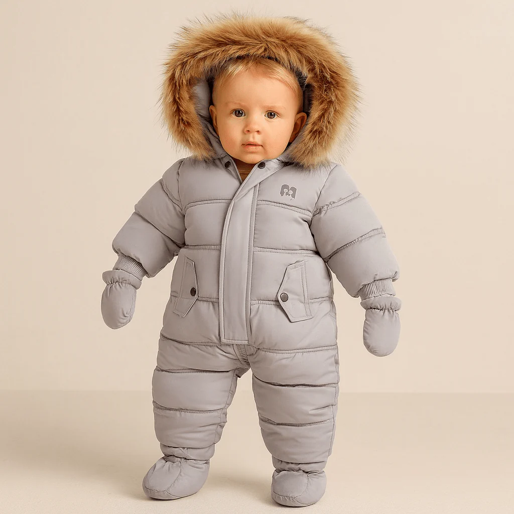 Baby Winter Warm Jumpsuit - Image 2