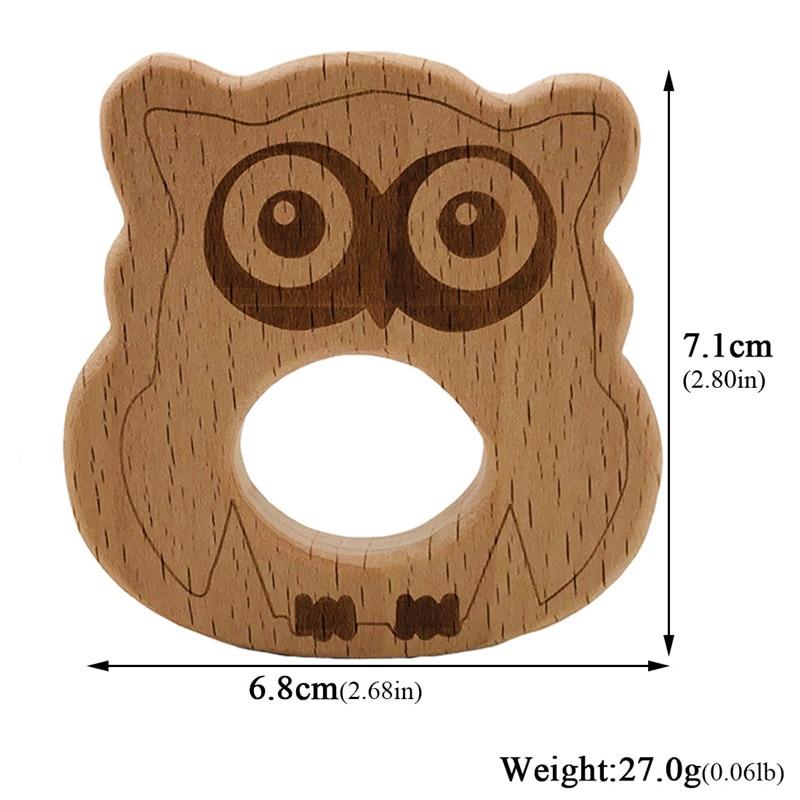 Baby Wooden Teether Cute Animals - Image 6