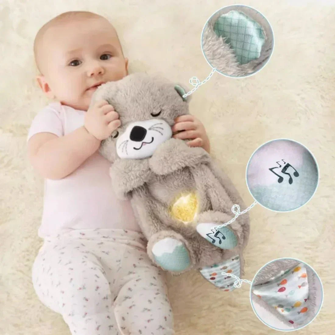 Breathing Otter - Baby Bubble™ - Image 4