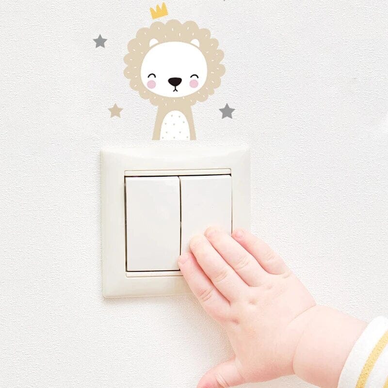 Cartoon Animals Switch Stickers - Image 2