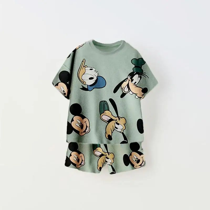 Donald Duck Cartoon Print T-Shirt & Shorts - Image 4