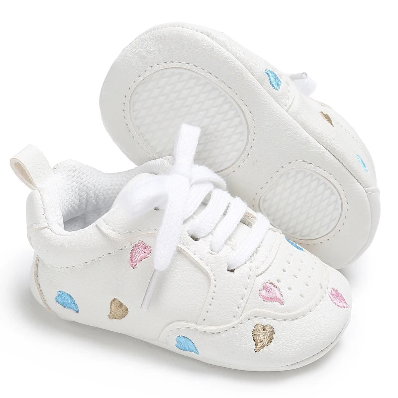 Baby Girl Soft Sole Crib Shoes - First Walker - Image 14