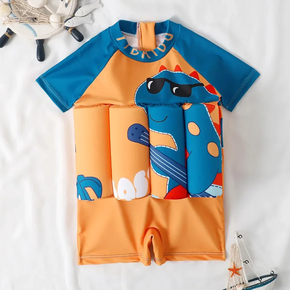 Children's Buoyancy Swimsuit - Cartoon Print - Image 11