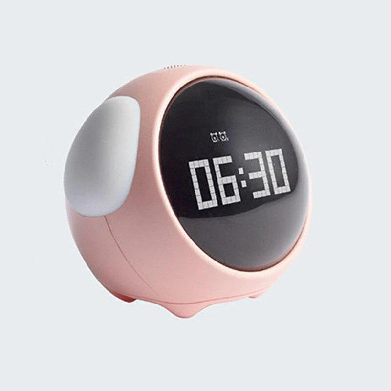 Children's LED Night Lamp Alarm Clock - Image 2