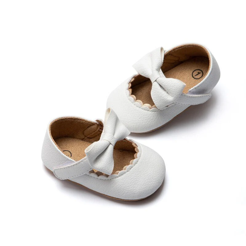 Classic Newborn Baby Girl Shoes - Image 6