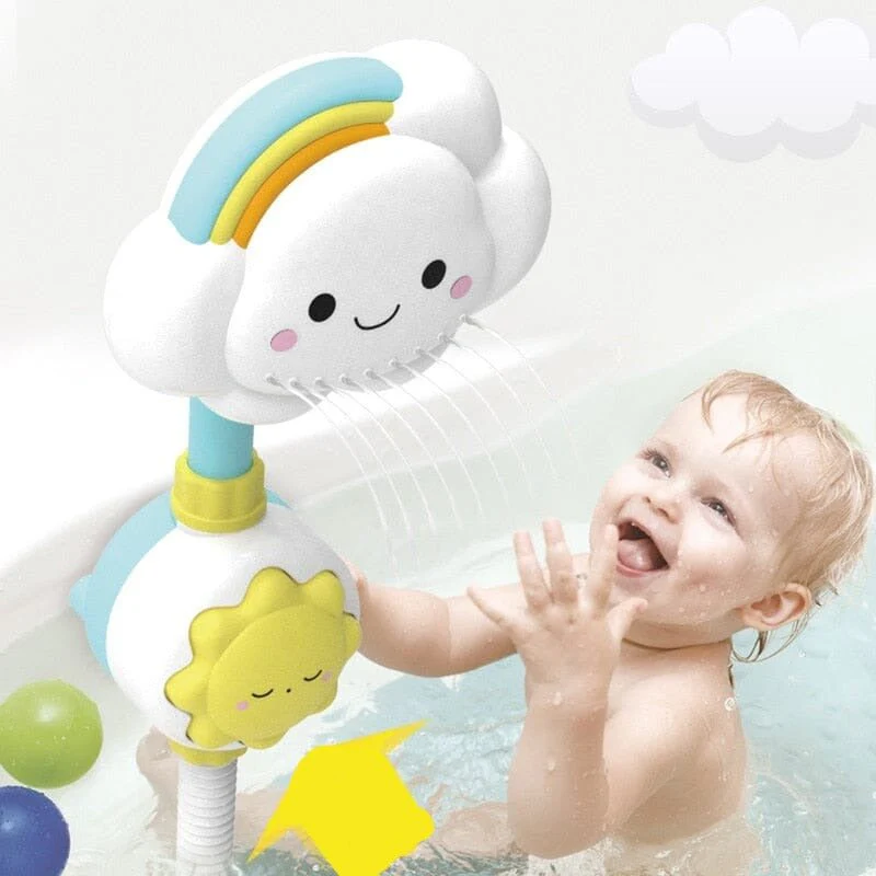 Cloud Shower Baby Bath Toy - Image 2